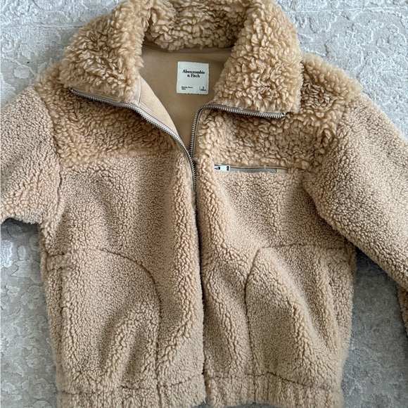 Abercrombie & Fitch Teddy Jacket (S) - Picture 2 of 3